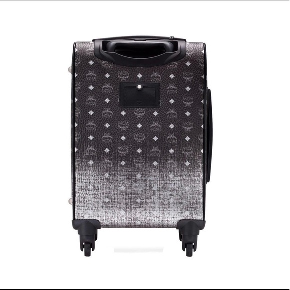MCM Traveler Cabin Visetos Trolley Suitcase - Picture 2 of 13